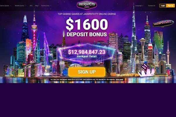 Jackpot City screenshot