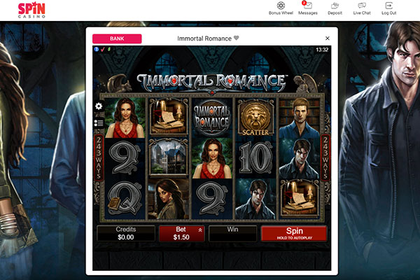 Spin screenshot