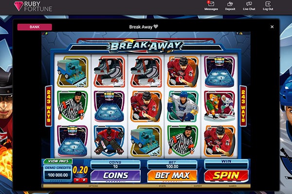 Ruby Fortune screenshot
