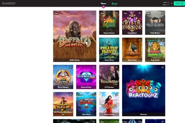 Dunder screenshot