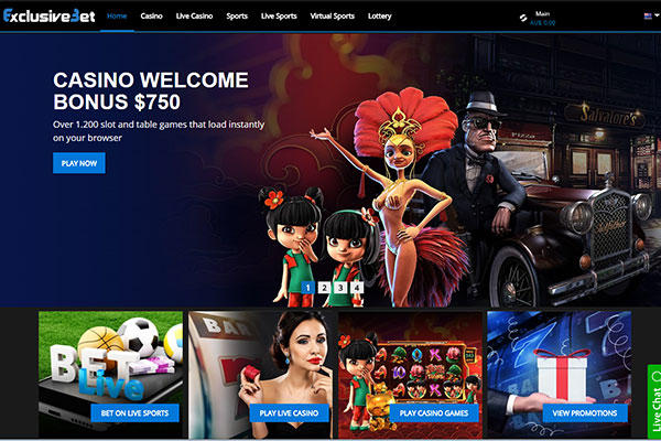 ExclusiveBet screenshot