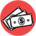 dollar bills icon