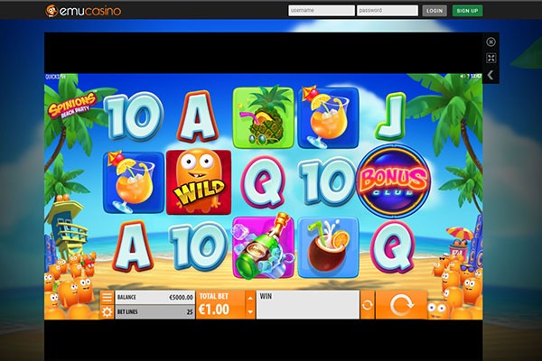 Emu screenshot
