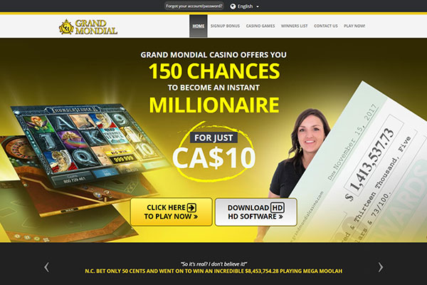 Grand Mondial screenshot