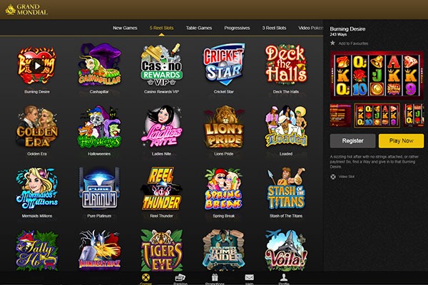 Grand Mondial screenshot