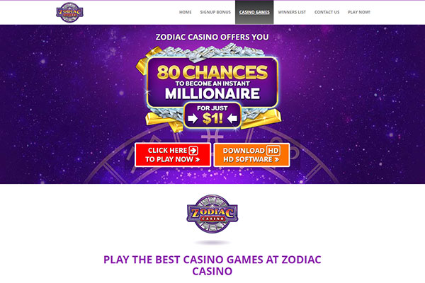 Zodiac screenshot