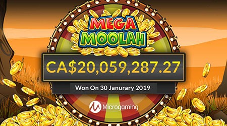 Mega moolah win