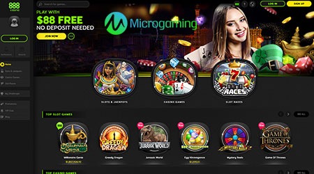 888 Casino Microgaming