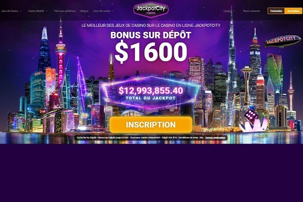 Jackpot City screenshot