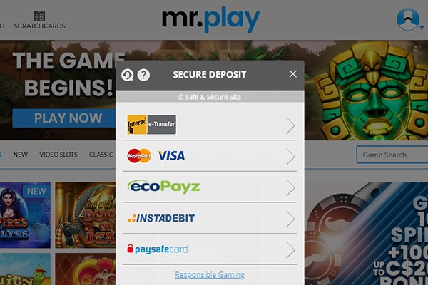 Mr Play Casino screenshot