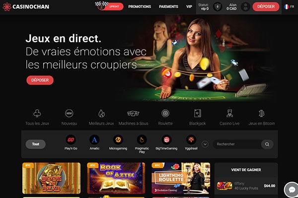 Casino Chan screenshot