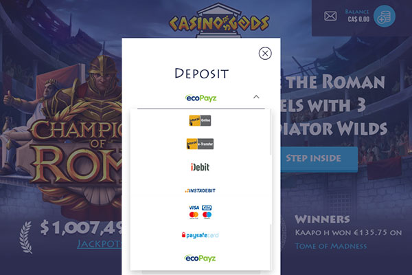 Casino Gods screenshot
