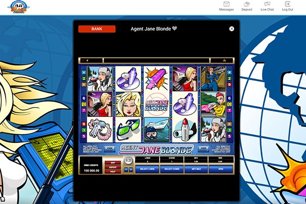 AllSlots Casino screenshot