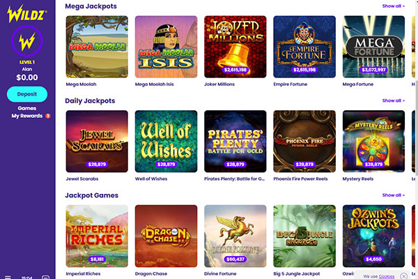 Wildz screenshot
