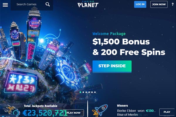 Casino Planet screenshot