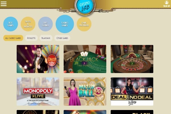 Casino Lab screenshot
