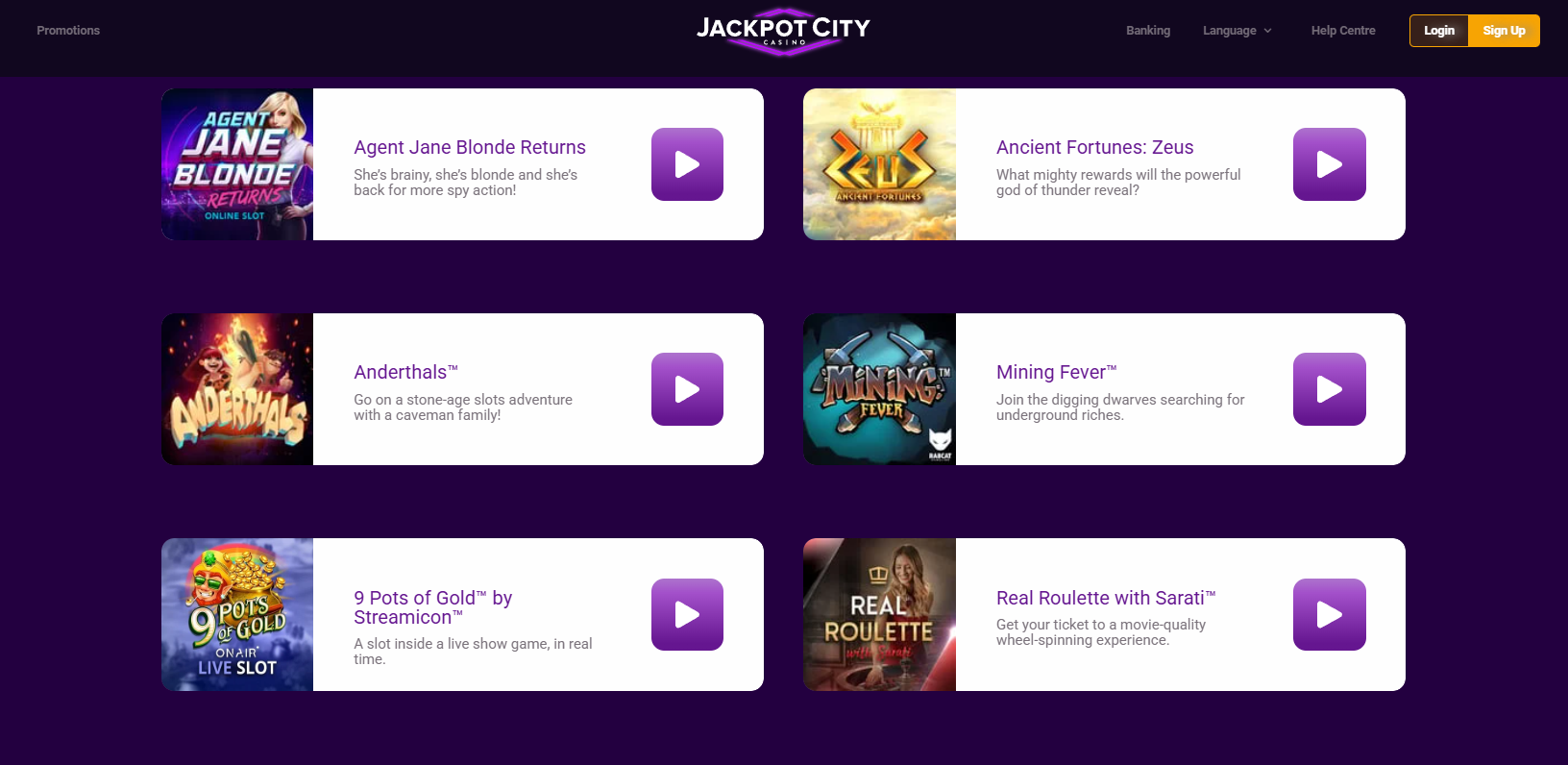 Jackpot City Casino